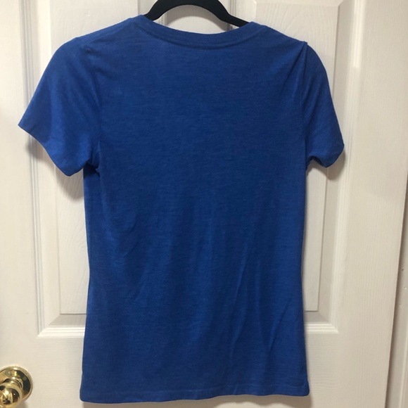 MAVERICK LOGAN PAUL Women’s Blue V-Neck T-Shirt - Picture 3 of 7